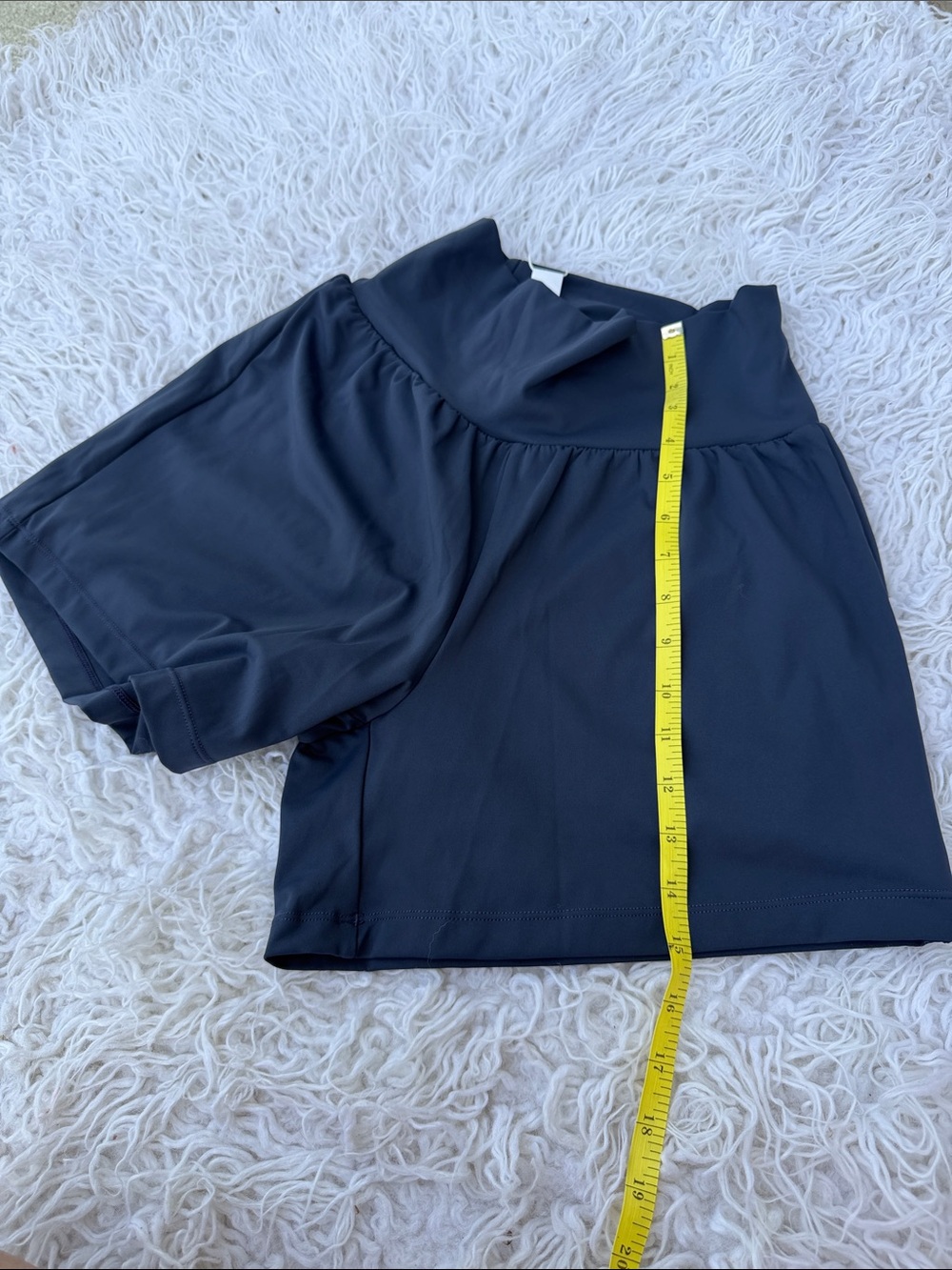 HALARA Navy Athletic Skirt-Shorts Set with High Waist - Picture 9 of 9